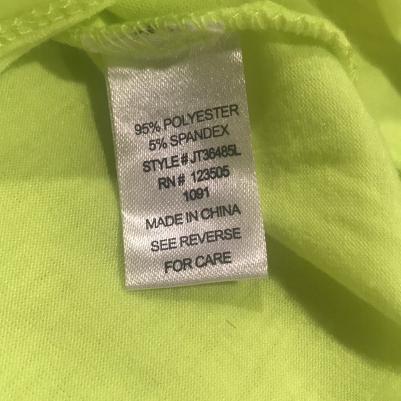 Dressed In LALA “Kourtney Neon Long Sleeve Top” S - Picture 9 of 9